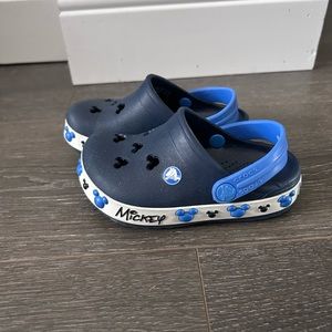 Great Condition Toddler Disney Mickey Crocs